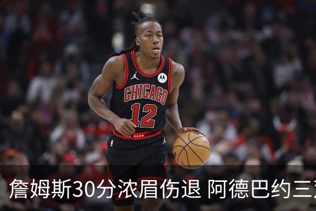詹姆斯30分浓眉伤退 阿德巴约三双热火胜湖人